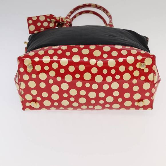 LOUIS VUITTON Vernis Dot Infinity Lockit MM Hand Bag M40681 LV Auth 98310 - Picture 5 of 16